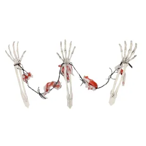 1.25m Halloween Garden Stake Arm Barbed Wire Fence