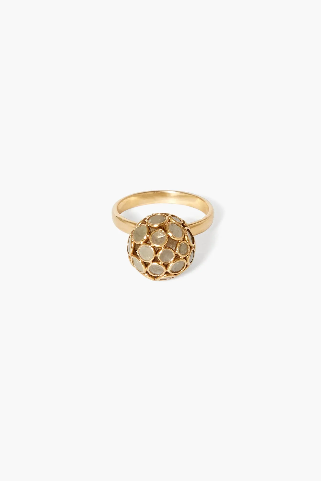 14k Diana Ring Yellow Gold