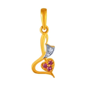 14k P Shaped Gold Pendant From Online Exclusive