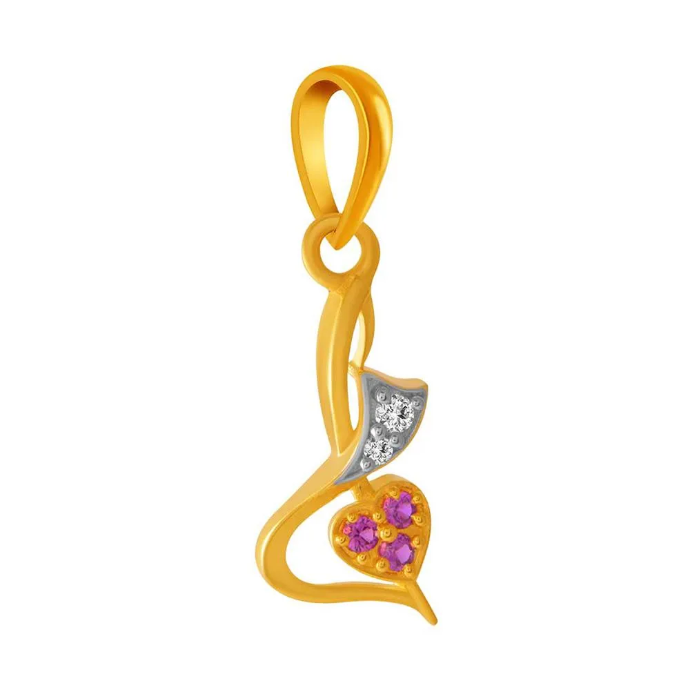 14k P Shaped Gold Pendant From Online Exclusive