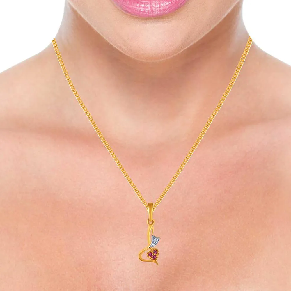 14k P Shaped Gold Pendant From Online Exclusive