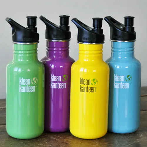 18oz Colorful Klean Kanteens!