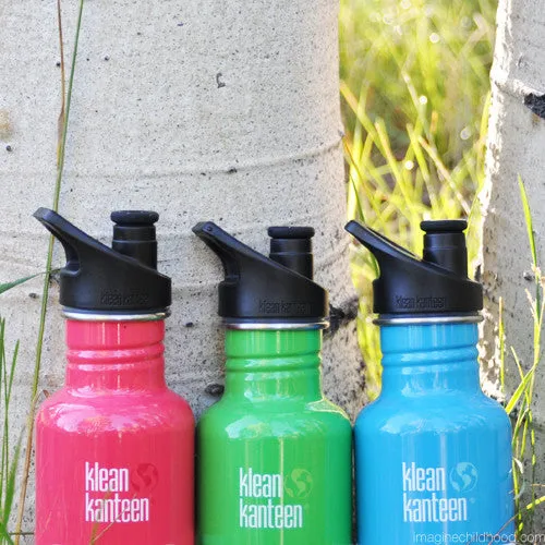 18oz Colorful Klean Kanteens!