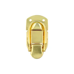 2 7/16" Brass, Latch Lock Drawbolt, Steel, #L-2026-BP
