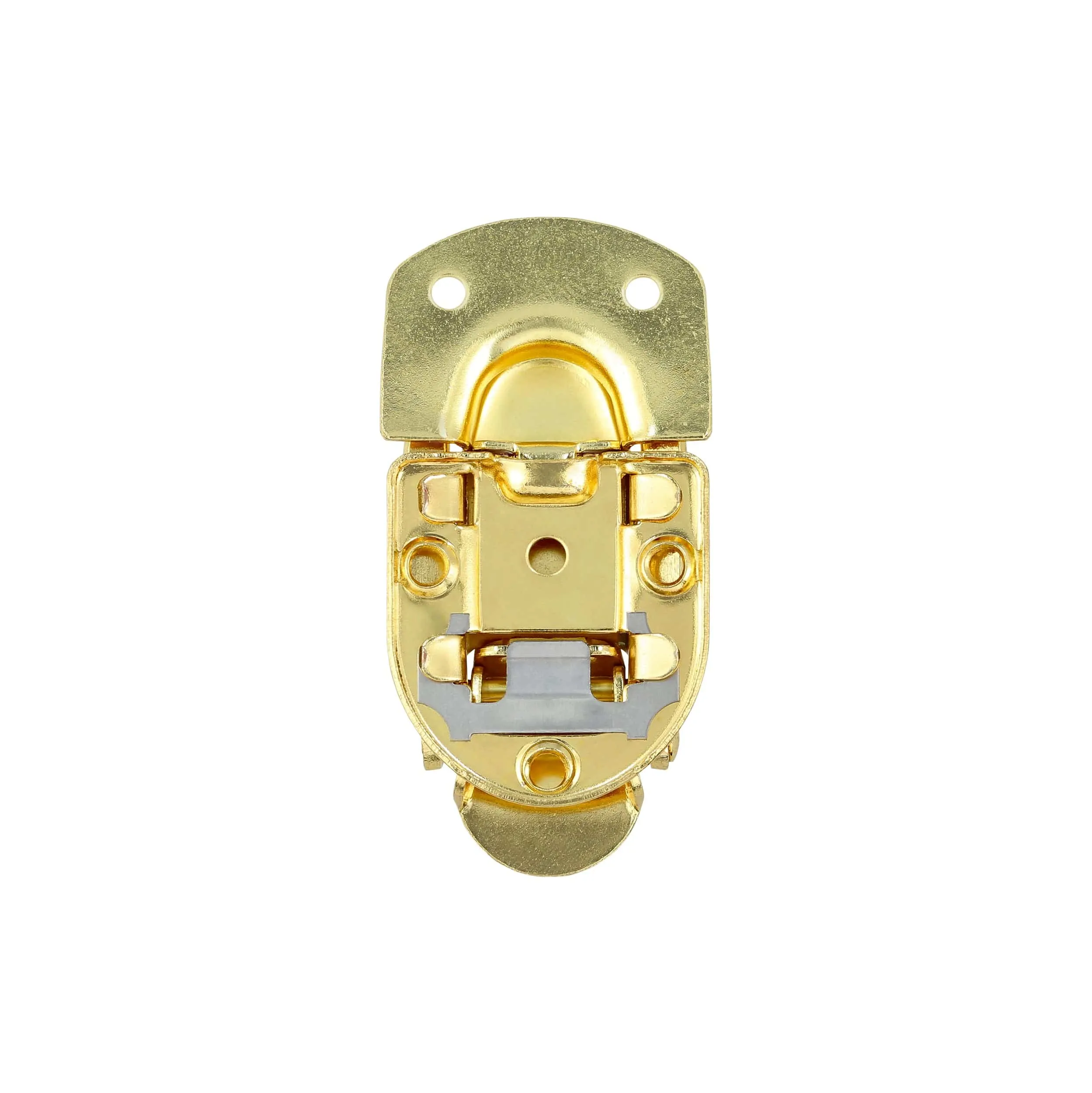 2 7/16" Brass, Latch Lock Drawbolt, Steel, #L-2026-BP