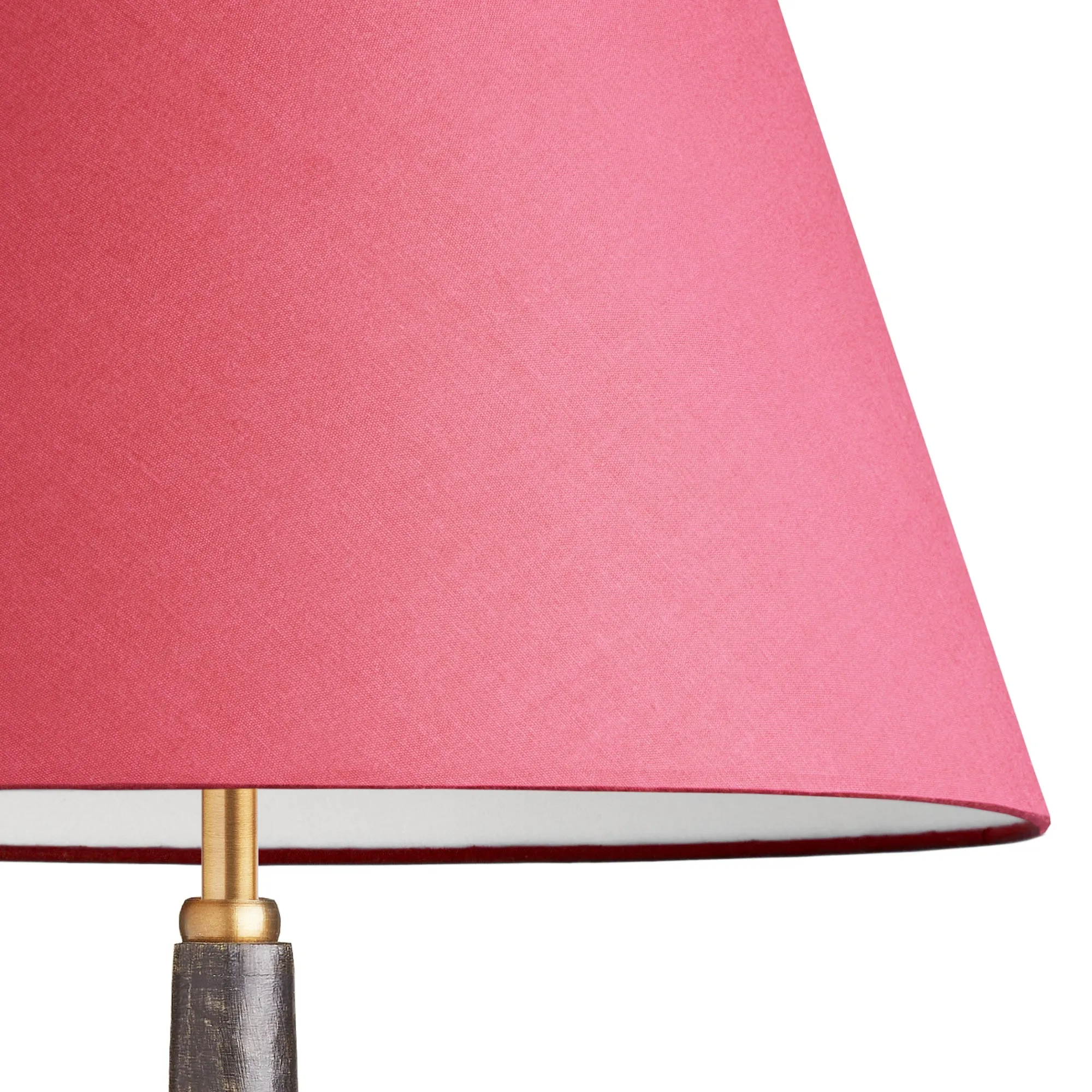 25cm empire lampshade in raspberry taj silk