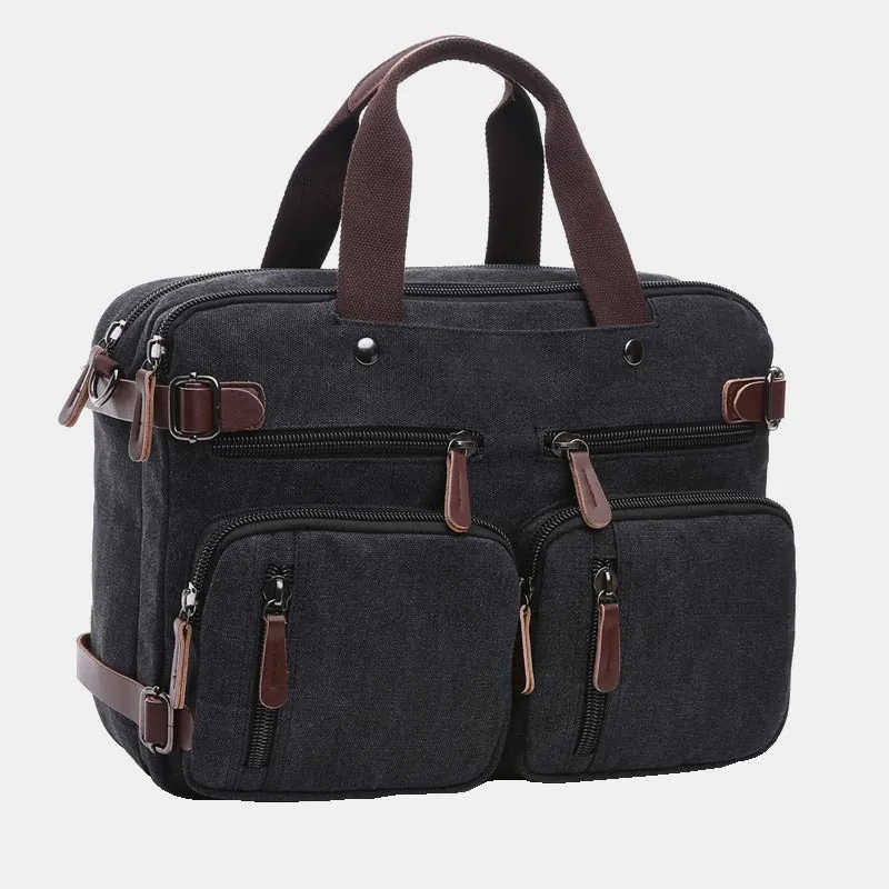 3 Way-Use Large Capacity British Style Briefcase