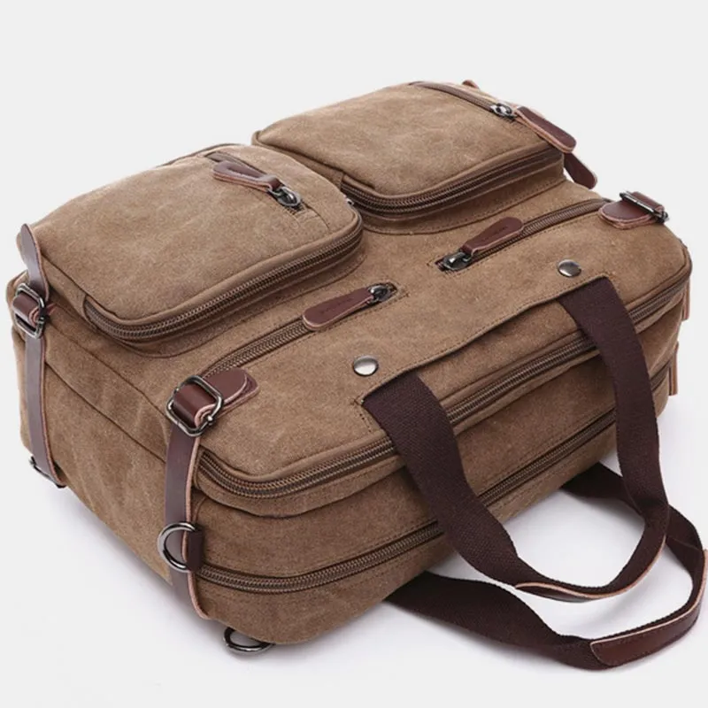 3 Way-Use Large Capacity British Style Briefcase