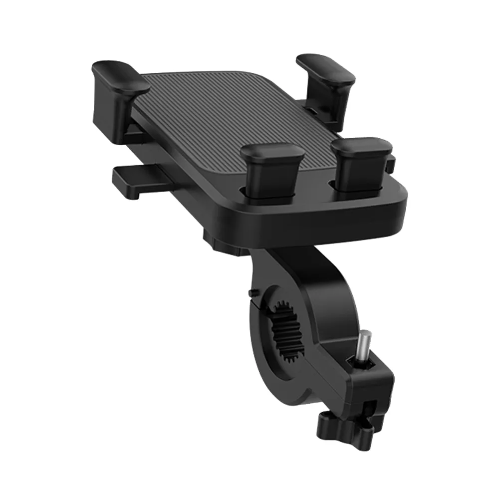 4.7-6.5" Mobile Phone GPS Holder Quick Lock Anti-Skid Shockproof Universal for Motorcycle Bicycles Electric Vehicles Handlebar Installation