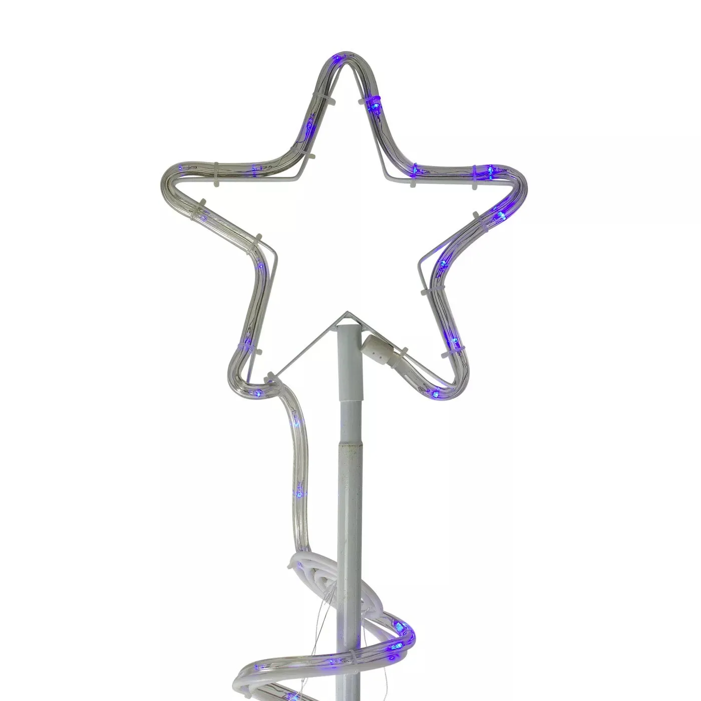 7' LED Rope Light Spiral Tree Decorations