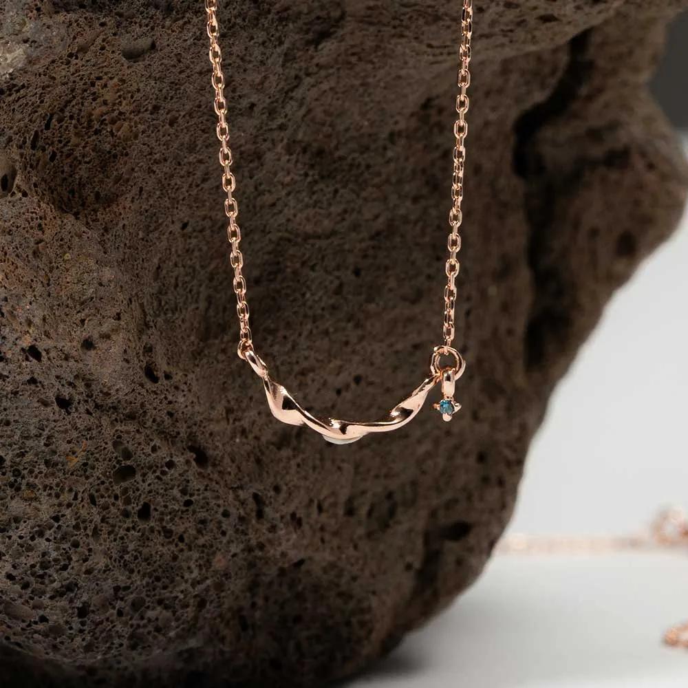 [925 silver] Dazzling Diamond Necklace