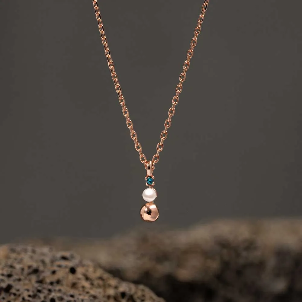 [925 silver] Dazzling Diamond Necklace