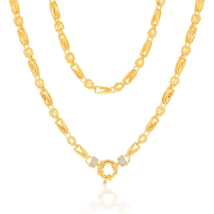 9ct Yellow Gold Alluring Fancy Chain