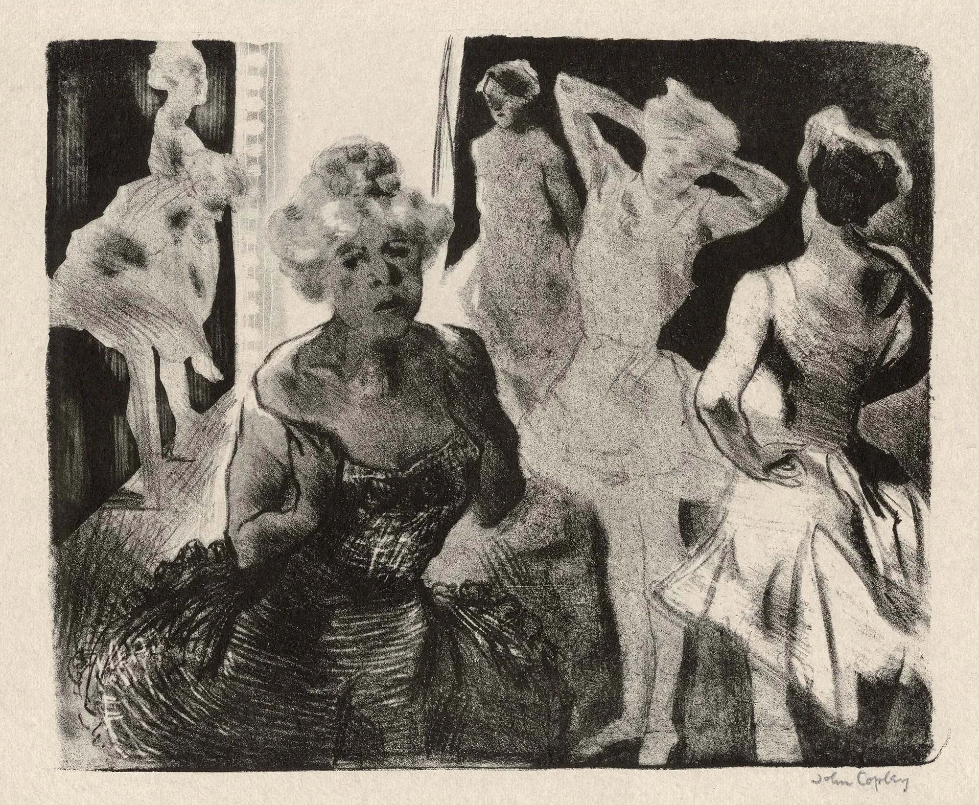 A Dancer Panting