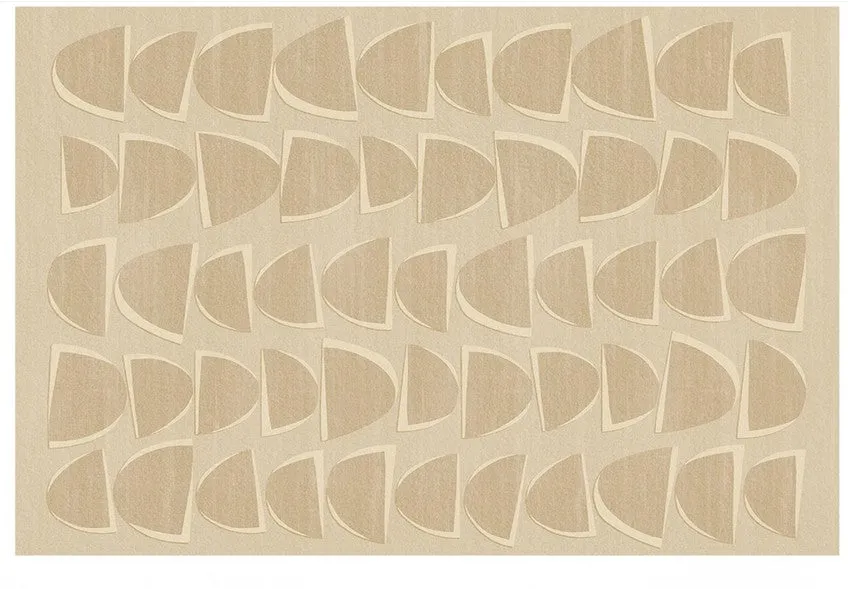 Abstract Geometric Modern Rugs, Modern Cream Rugs for Bedroom, Modern Rugs for Dining Room, Large Modern Rugs for Living Room