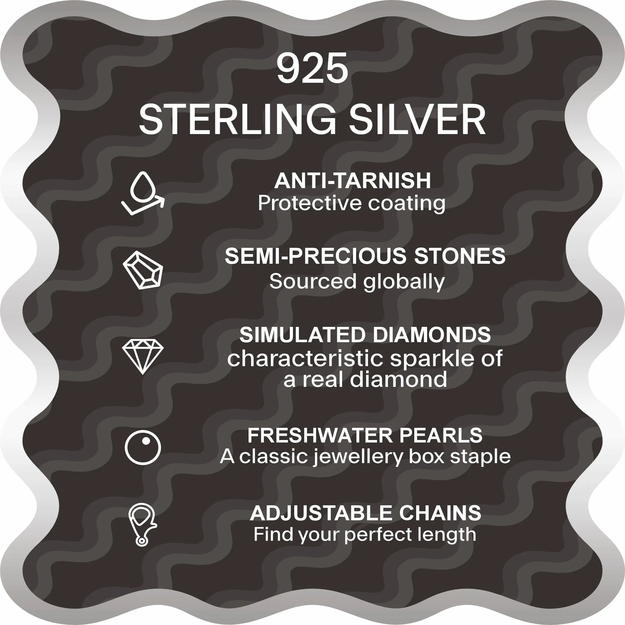 Accessorize London Women's 925 Sterling Silver Hallmark Cubic Zirconia Flower Pendant Necklace