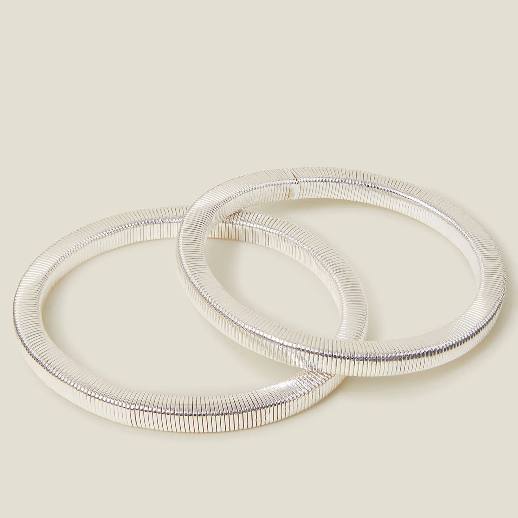 Accessorize London Women's Stretch Bracelets Pack of 2