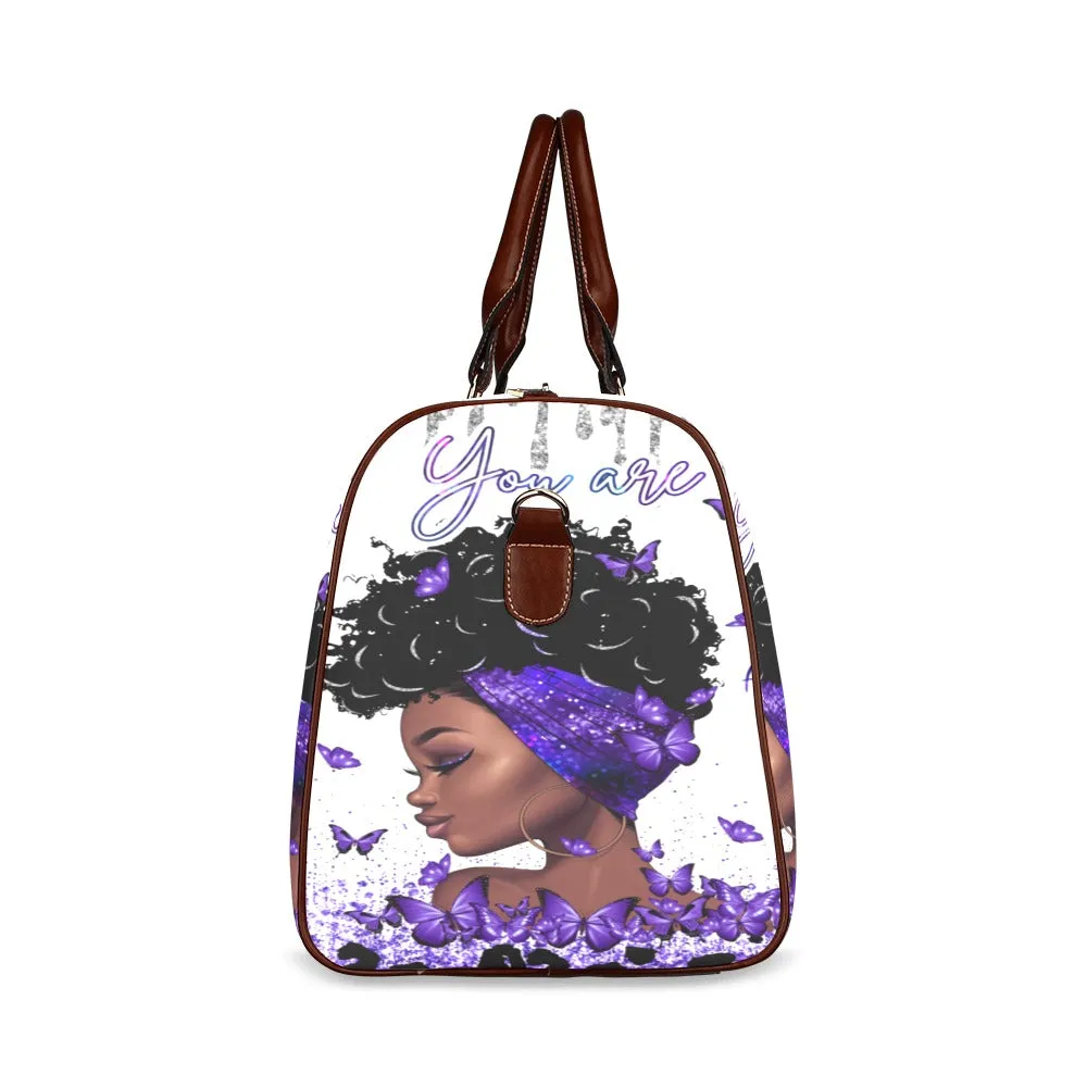 Affirmations Travel Bag Waterproof Travel Bag/Large (Model 1639)