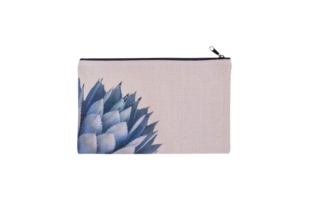 Agave taupe Cosmetic Pouch, Father's Day Gift, Stocking Stuffer