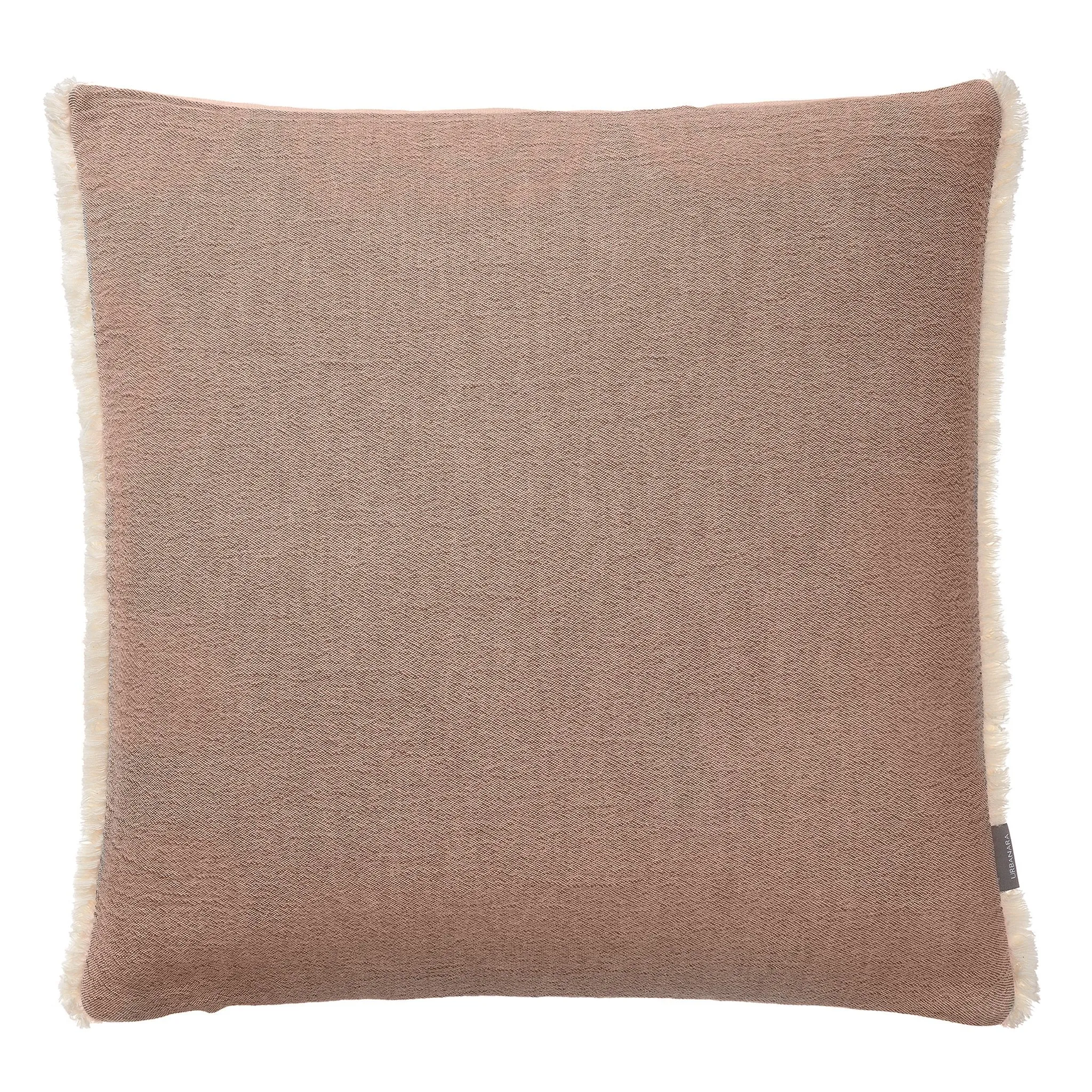 Anaba Cushion Cover [Terracotta/Natural white]