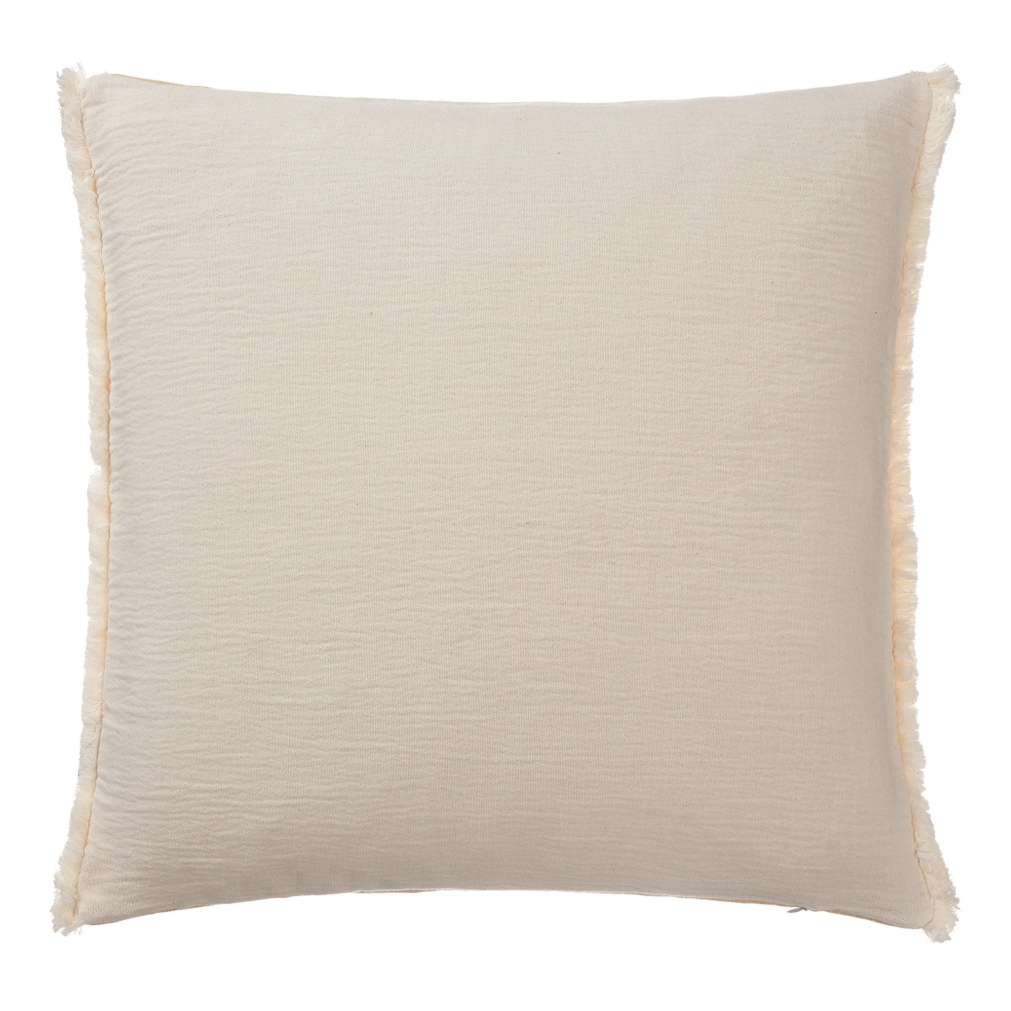 Anaba Cushion Cover [Terracotta/Natural white]