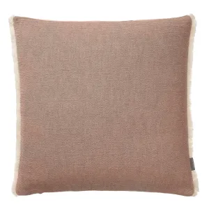 Anaba Cushion Cover [Terracotta/Natural white]