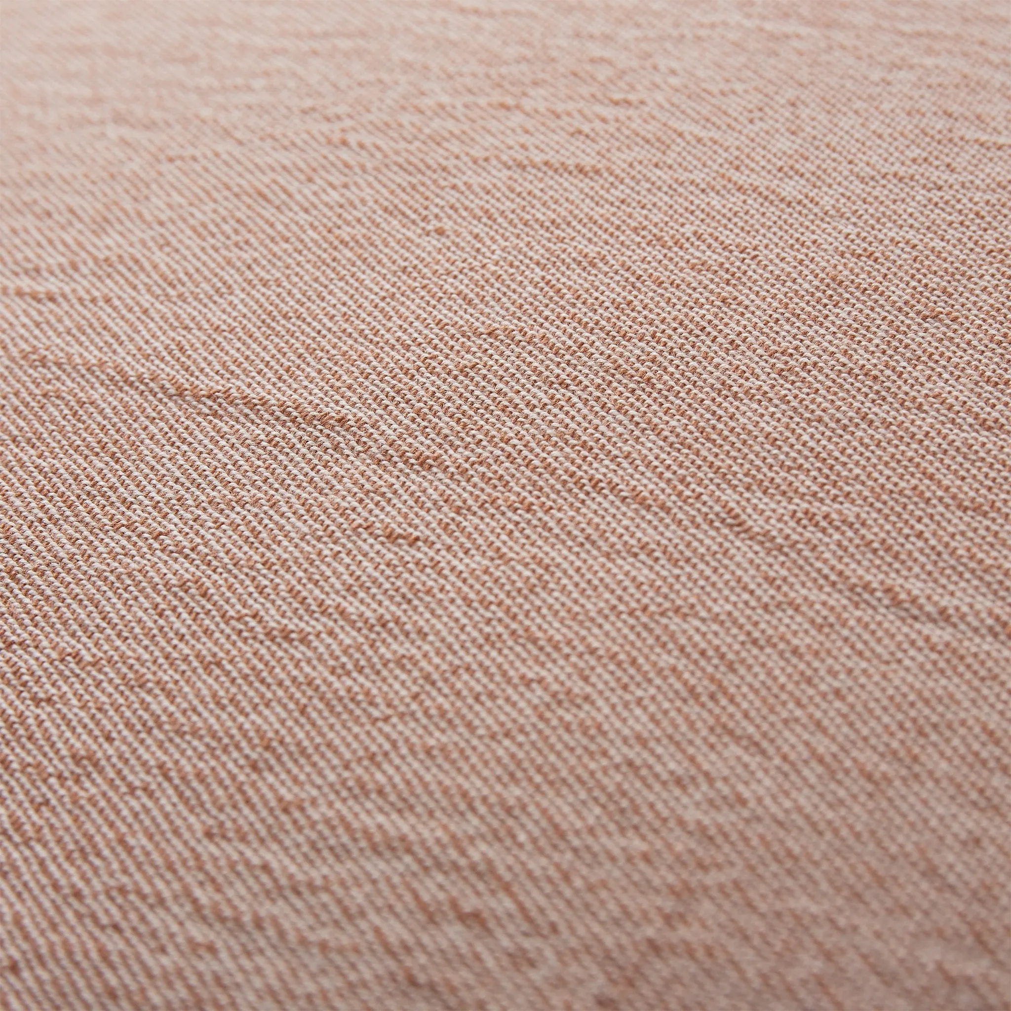 Anaba Cushion Cover [Terracotta/Natural white]