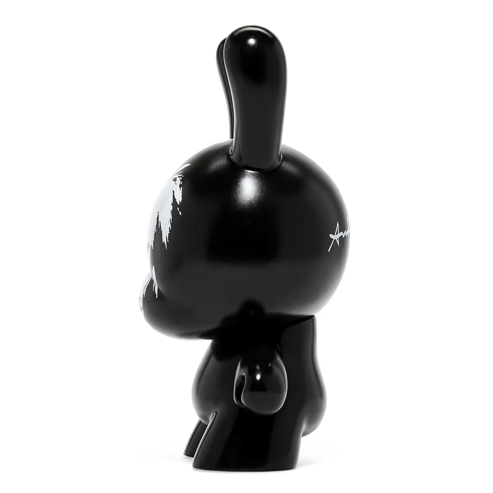 Andy Warhol Fright Wig Self-Portrait 8" Masterpiece Dunny - Monochrome Edition