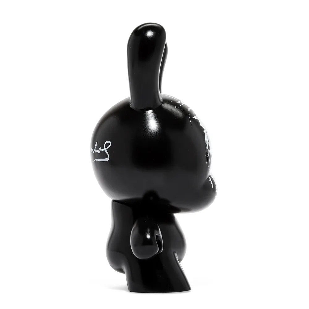 Andy Warhol Fright Wig Self-Portrait 8" Masterpiece Dunny - Monochrome Edition