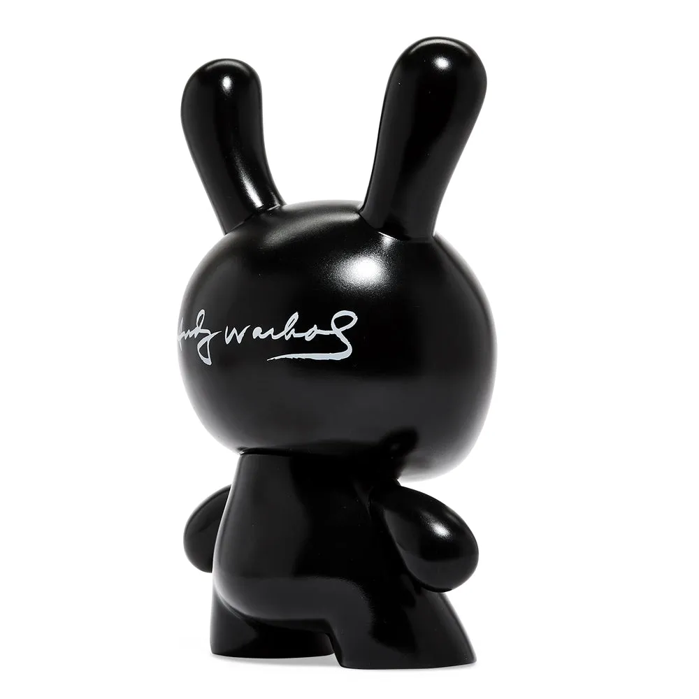 Andy Warhol Fright Wig Self-Portrait 8" Masterpiece Dunny - Monochrome Edition