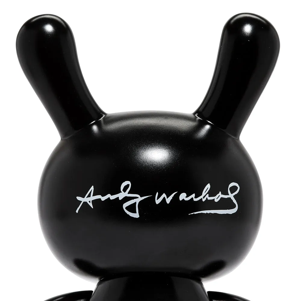 Andy Warhol Fright Wig Self-Portrait 8" Masterpiece Dunny - Monochrome Edition