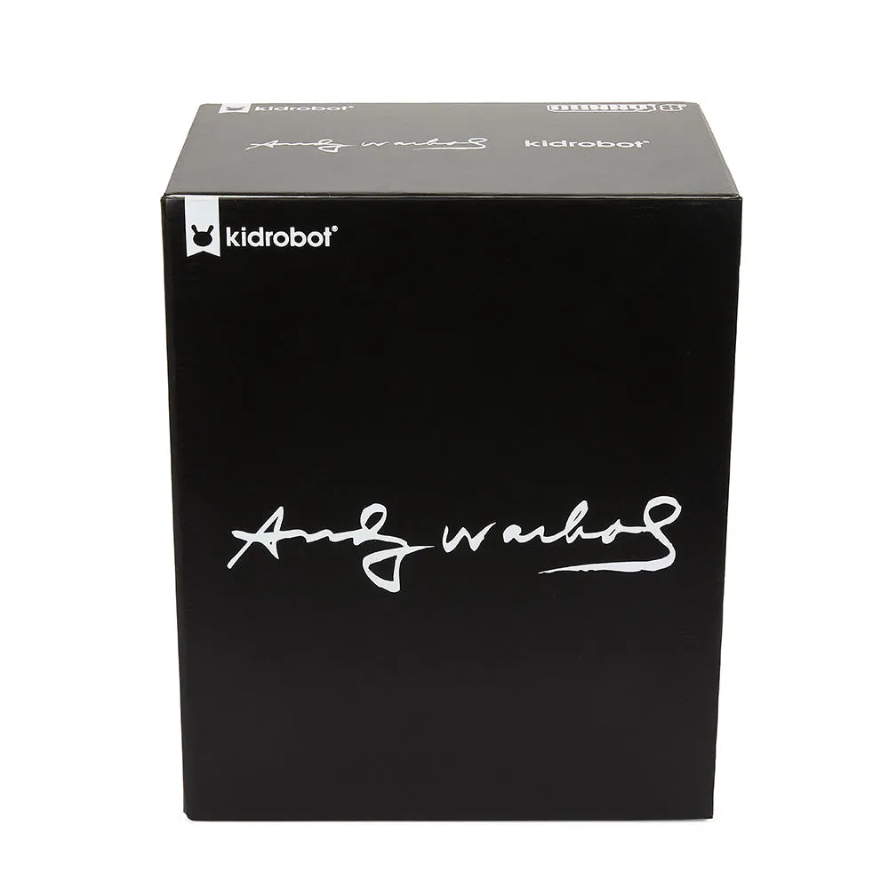 Andy Warhol Fright Wig Self-Portrait 8" Masterpiece Dunny - Monochrome Edition