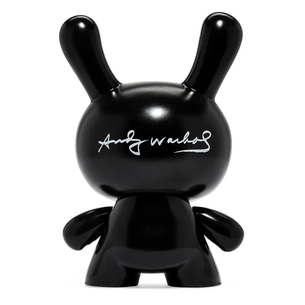 Andy Warhol Fright Wig Self-Portrait 8" Masterpiece Dunny - Monochrome Edition