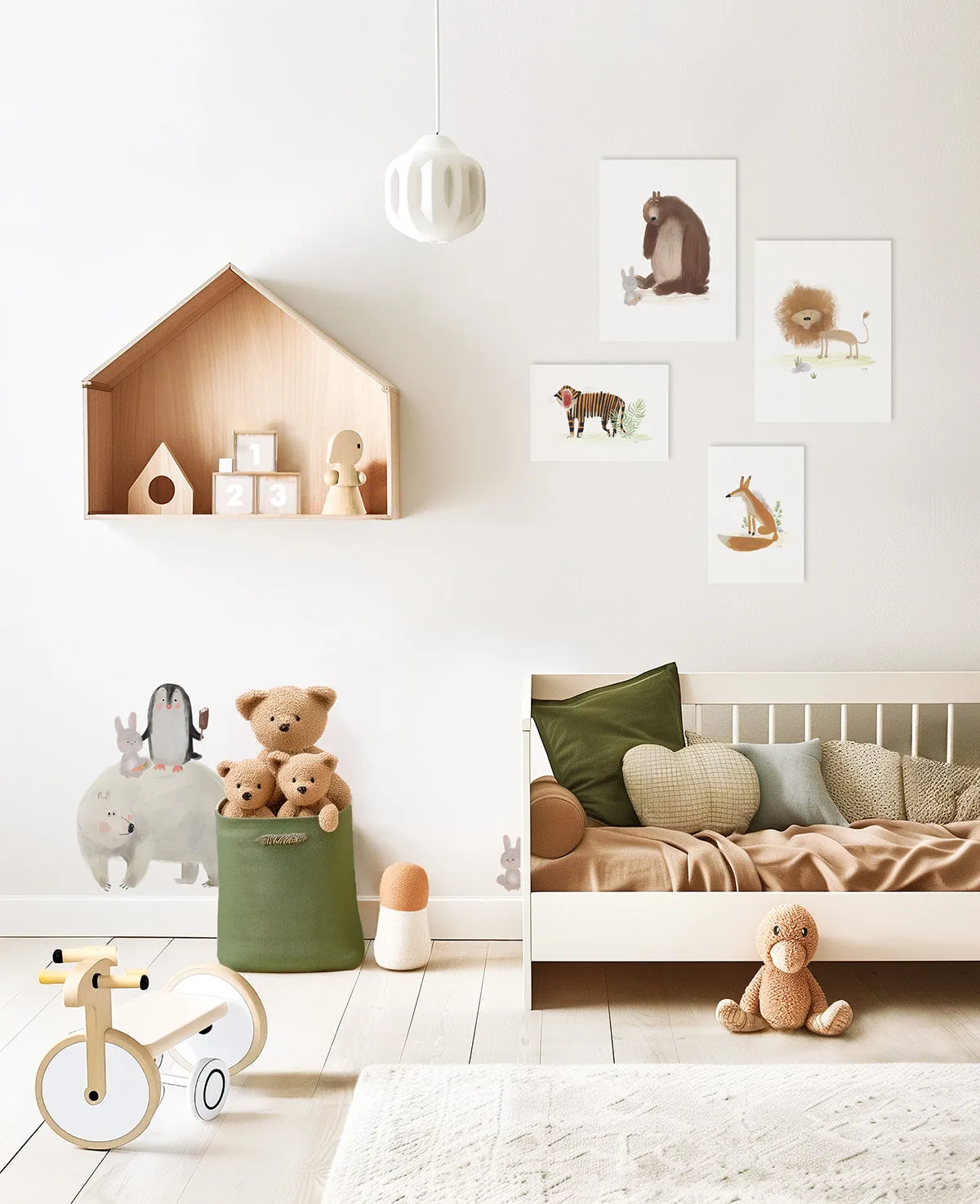 ANIMALIA | Wall Decals Polar in TUBE