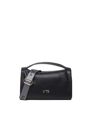 Anne Ecoleather Shoulder Bag in Black