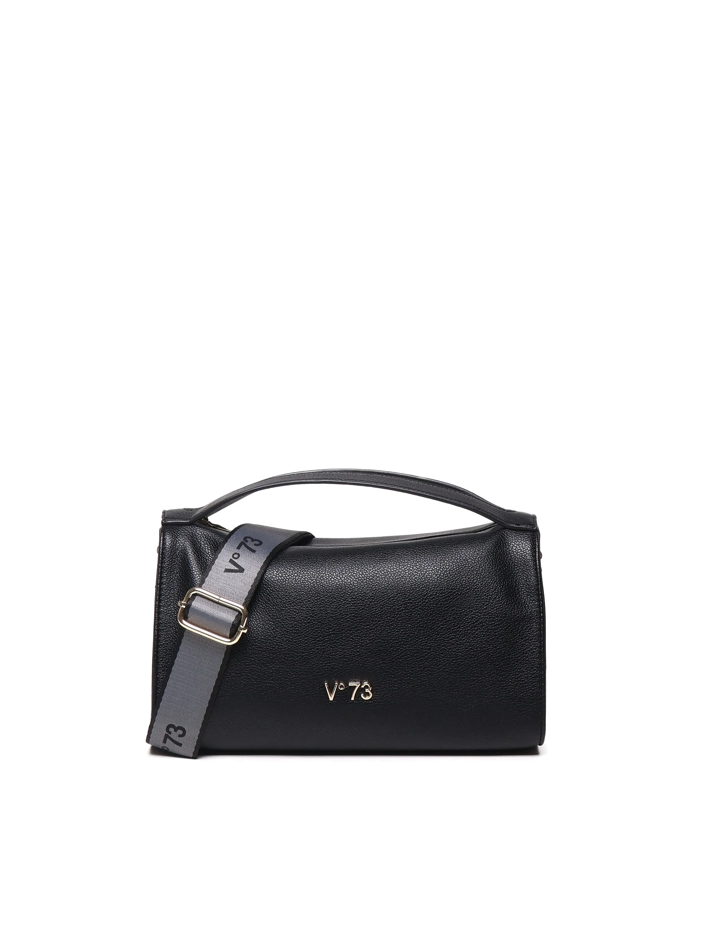 Anne Ecoleather Shoulder Bag in Black