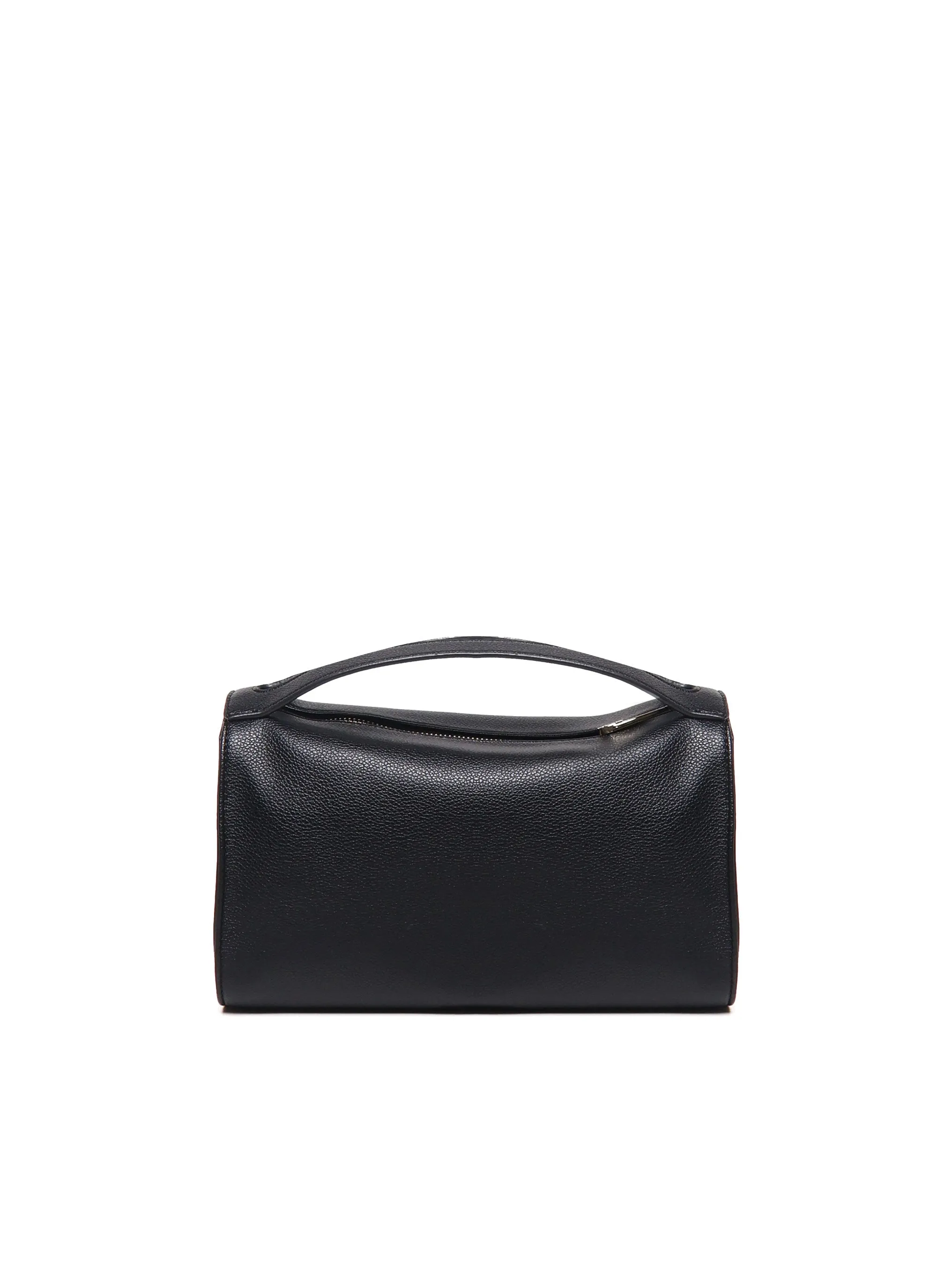 Anne Ecoleather Shoulder Bag in Black