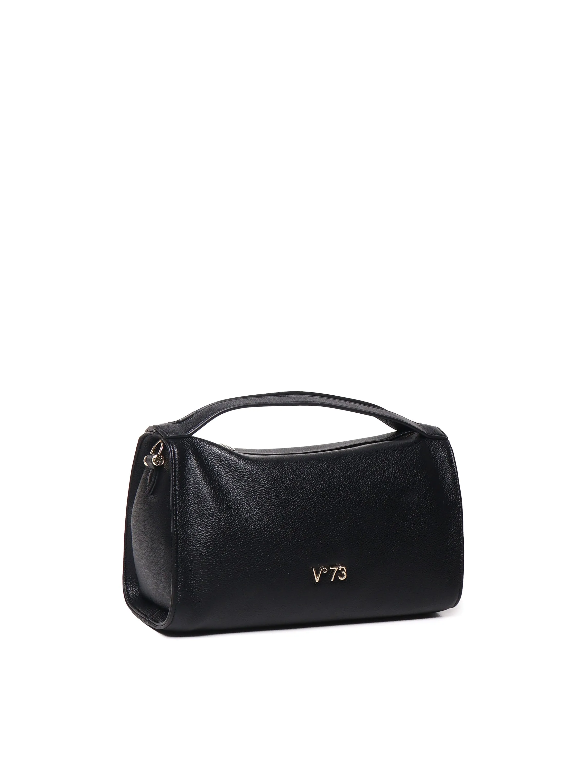 Anne Ecoleather Shoulder Bag in Black