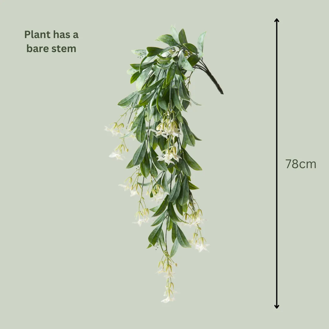 Artificial Hanging Star Blossom Plant