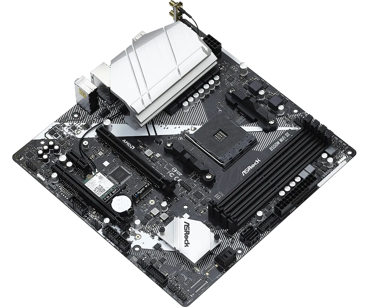 ASRock B550M WIFI SE | AM4 mATX Motherboard