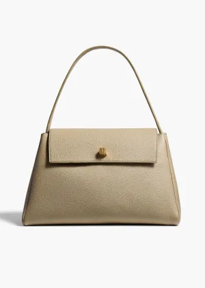 Audrey Top Handle Bag in Sage Pebbled Leather