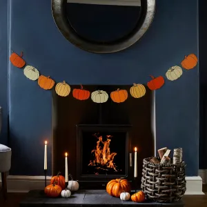 Autumn Pumpkins Garland - 2.5m