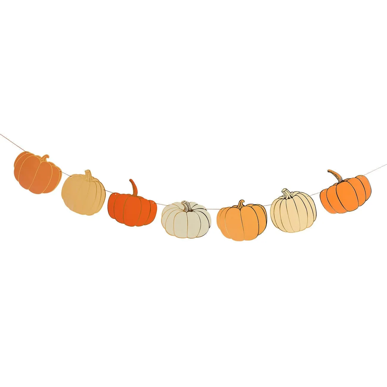 Autumn Pumpkins Garland - 2.5m