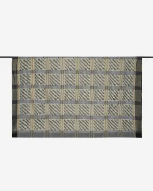 Avisa Warp Ikat Cotton Bed Cover