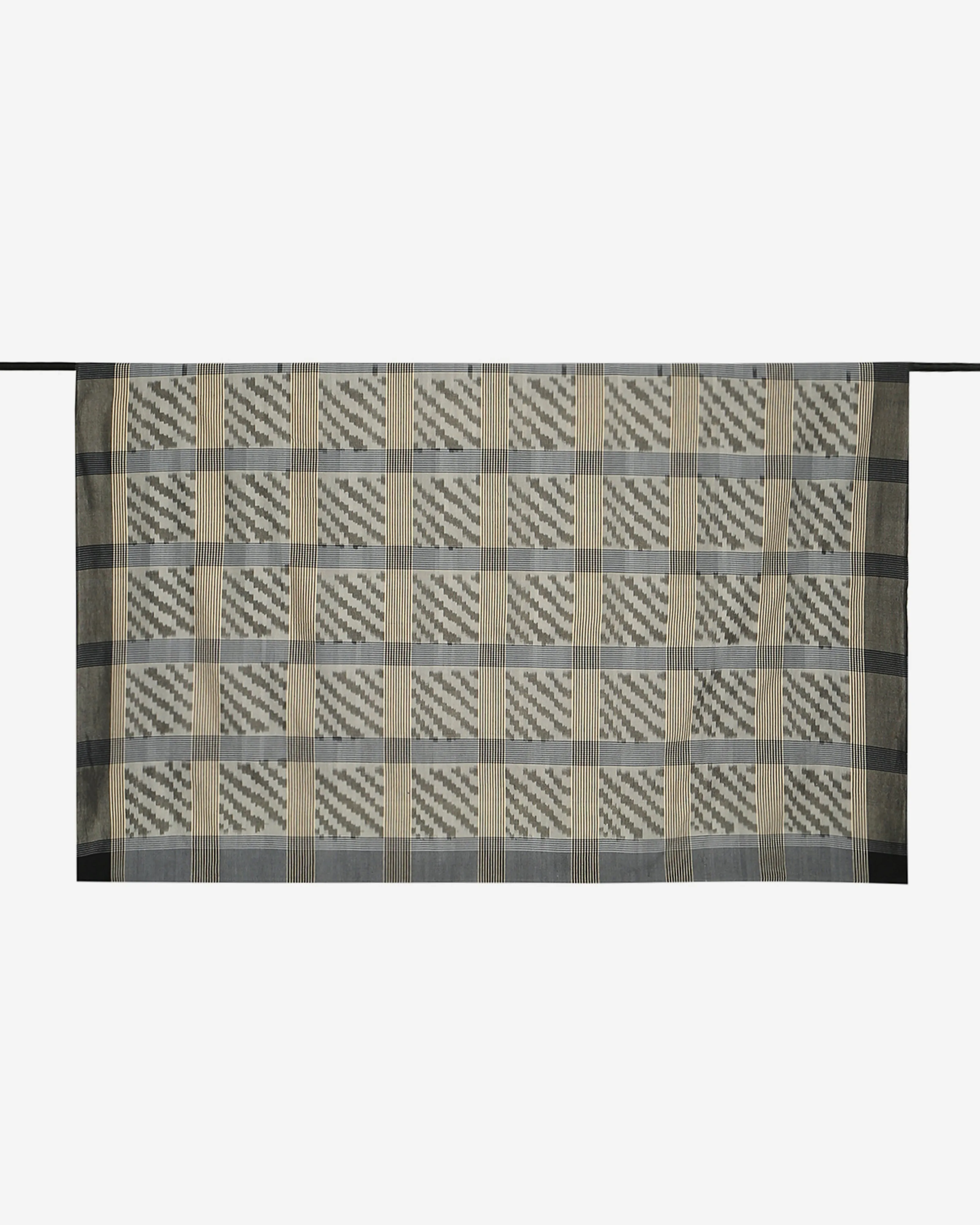 Avisa Warp Ikat Cotton Bed Cover