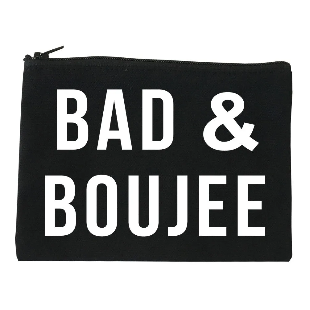 Bad And Boujee Cosmetic Makeup Bag