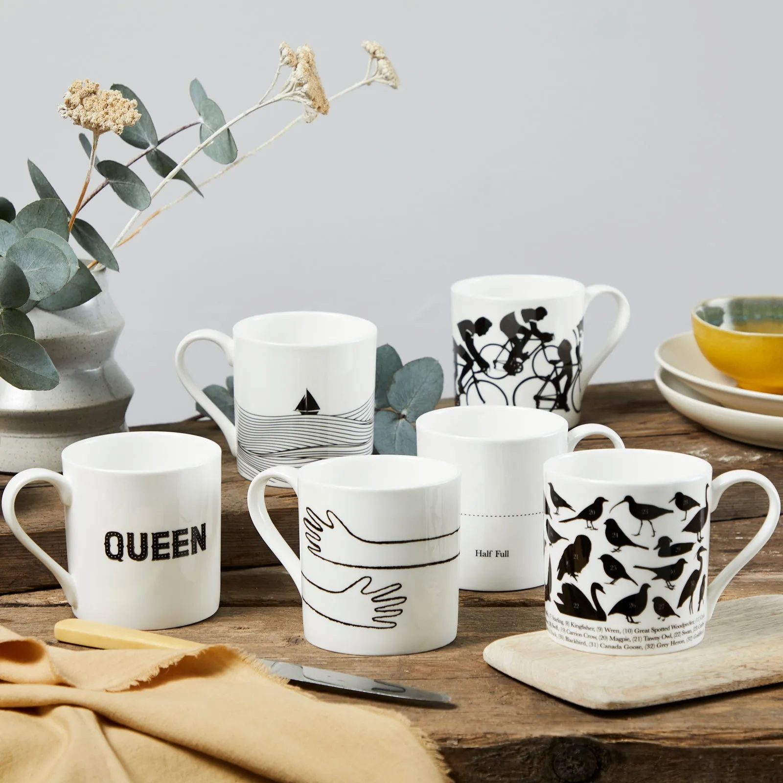 'Bee Kind' Fine China Mug