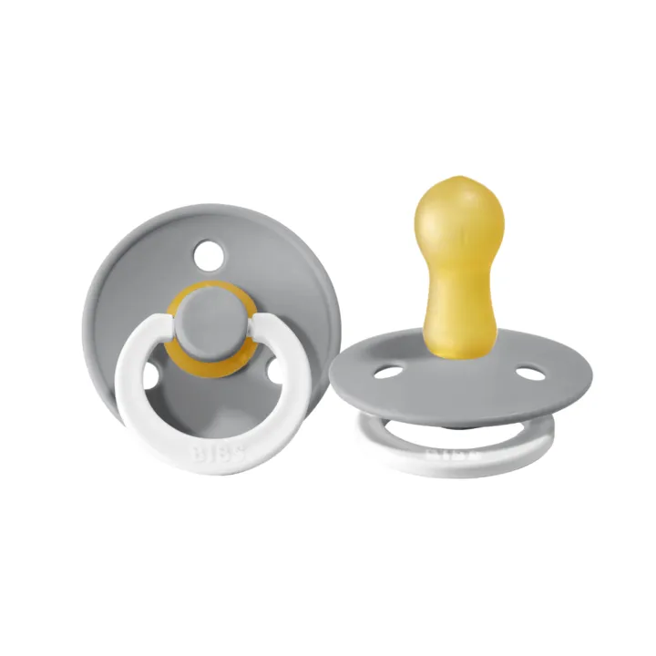 BIBS Pacifier Duo - NIGHT Glow Cloud | Size 3