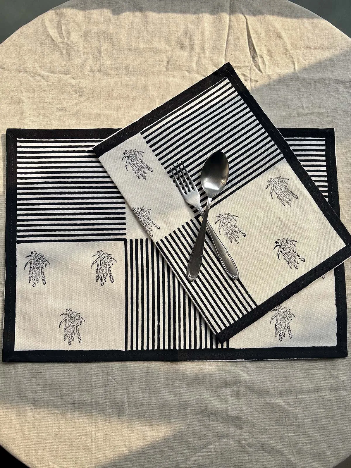 Black & White Kopou Placemats