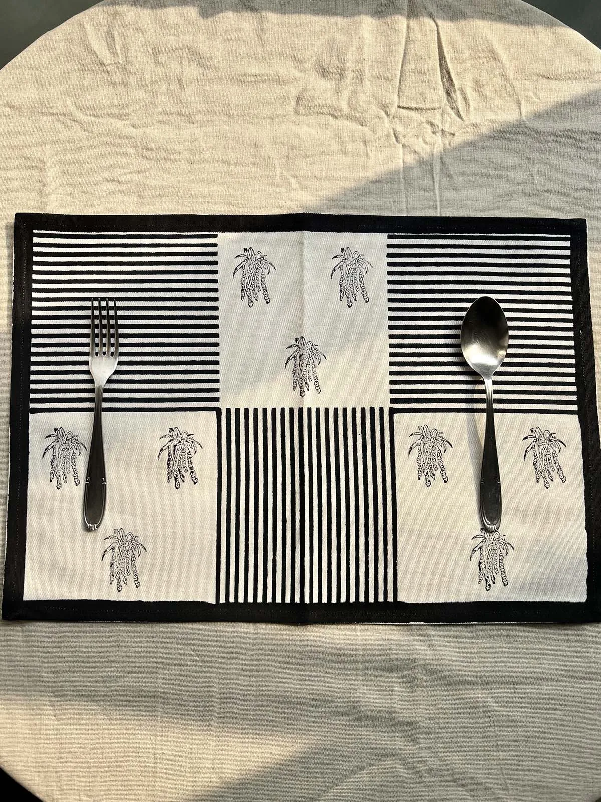 Black & White Kopou Placemats